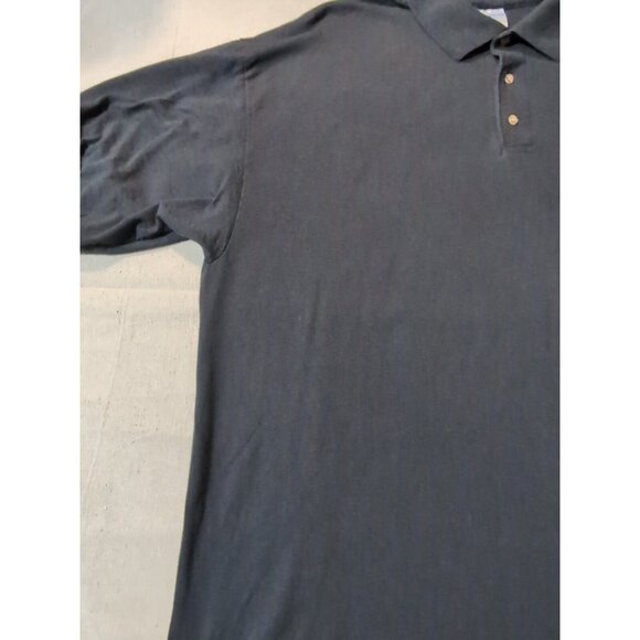 Vintage Y2K Progressive Racing Engines Polo Shirt Men XXL Black Graphic Polo - Picture 3 of 10